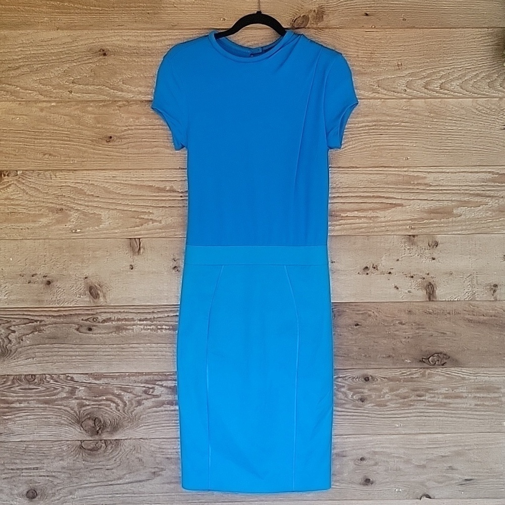 Rachel Roy Caribbean Blue Bodycon Dress Size 4